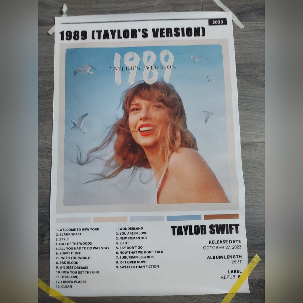 Taylor Swift poster